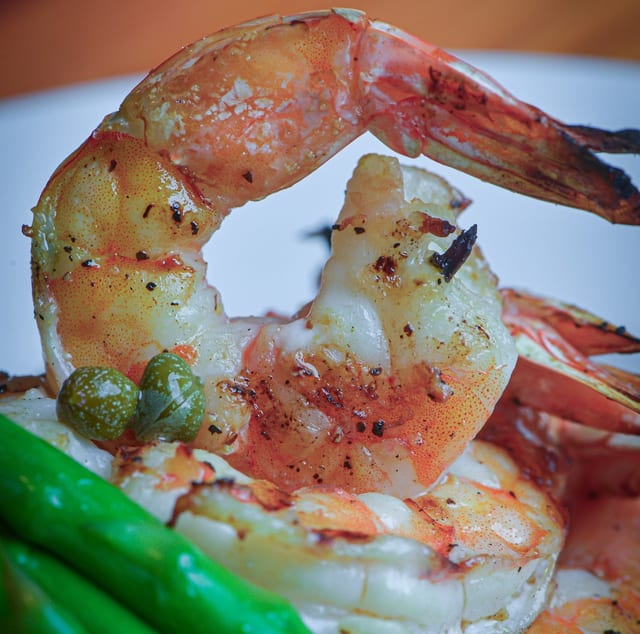 Grilled Shrimp.