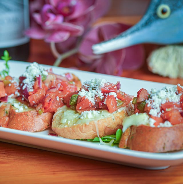 Bruschetta.